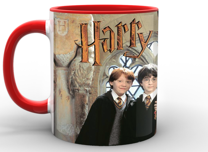 Кружка GeekLand Harry Potter Гарри Поттер beginning of history HP.02.015 красная - изображение 3