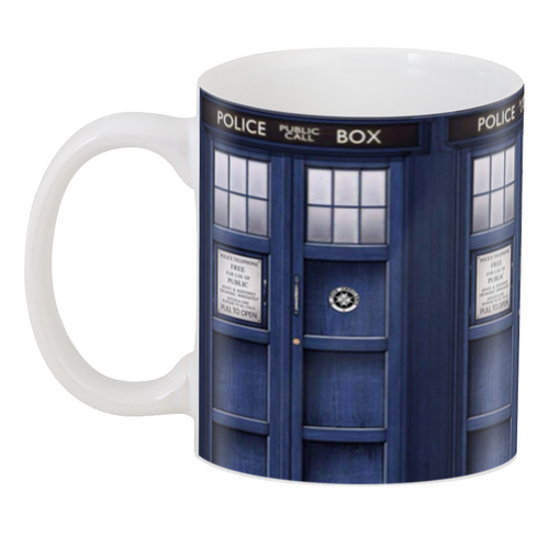 Кружка GeekLand белая Доктор Кто Doctor Who Тардис DW.02.067 - Фото 1 Кружка GeekLand белая Доктор Кто Doctor Who Тардис DW.02.067 - изображение 1