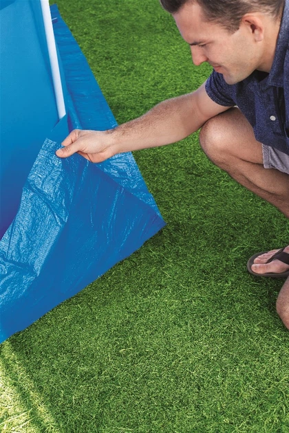 Mata pod basen Bestway H2OGO 335x335 cm (6942138918199) - obraz 7