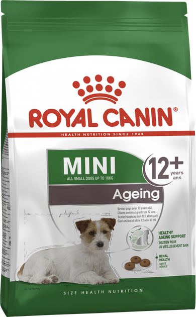 Сухой корм для собак Royal Canin Mini Ageing +12 3,5 кг (1007035) - Фото 1 Сухой корм для собак Royal Canin Mini Ageing +12 3,5 кг (1007035) - изображение 1