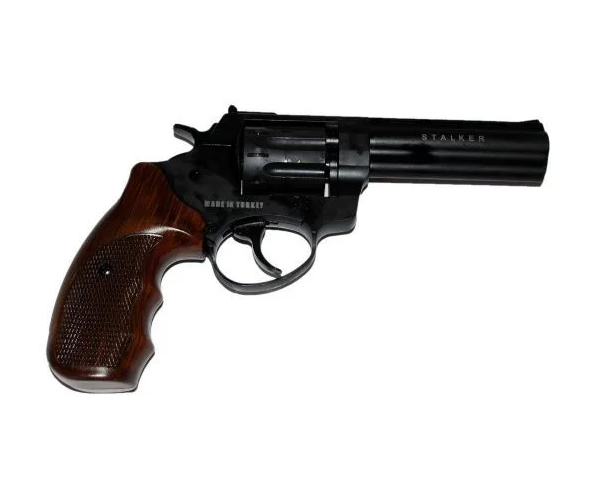 Револьвер Флобера Stalker 4,5" wood силумін - зображення 1