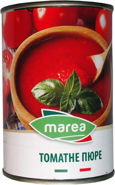 Упаковка томатного пюре Marea Tomato Puree Passata 8% 3 шт. х 400 г (8033219790068) - зображення 2
