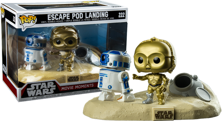 Фигурка Funko Pop Фанко Поп Bobble Star Wars R2-D2 C-3PO Звездные