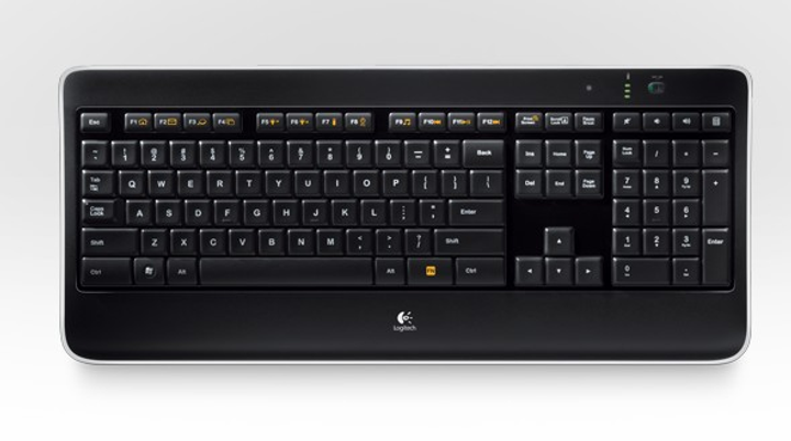 Клавиатура Logitech Wireless Illuminated K800 (920-002395) – фото ...