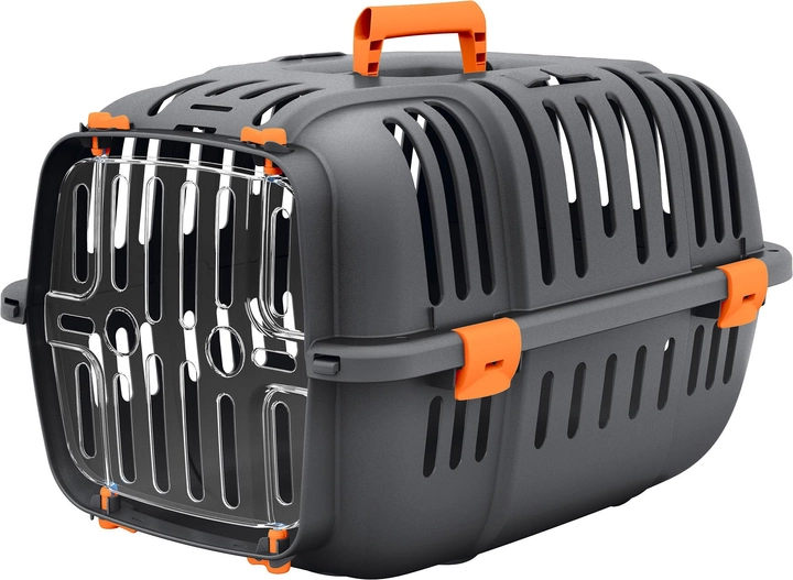 Переноска для мини-собак и кошек Ferplast Jet 10 47 x 32 x 29 см до 5 кг Оранжевая (73043099-Orang) - изображение 1