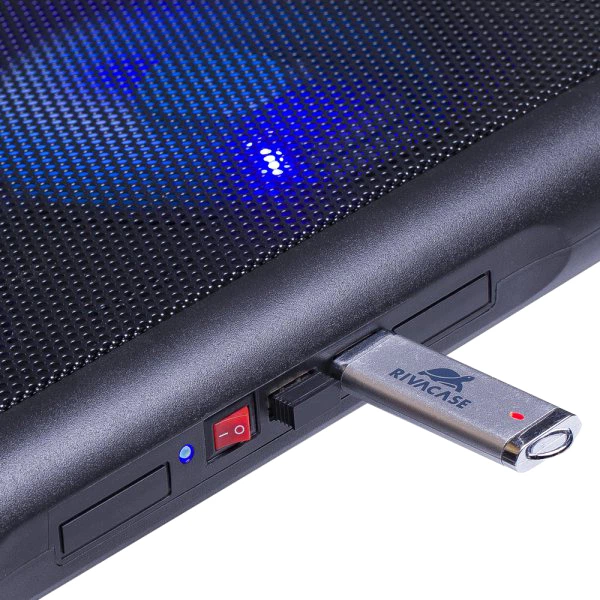Podstawka chłodząca do laptopa RivaCase 5557 Grey - obraz 7
