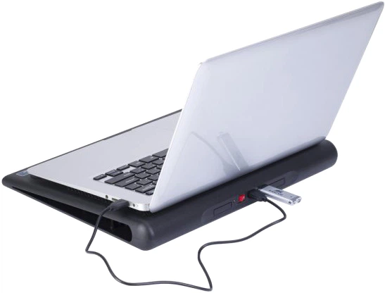 Podstawka chłodząca do laptopa RivaCase 5557 Grey - obraz 8