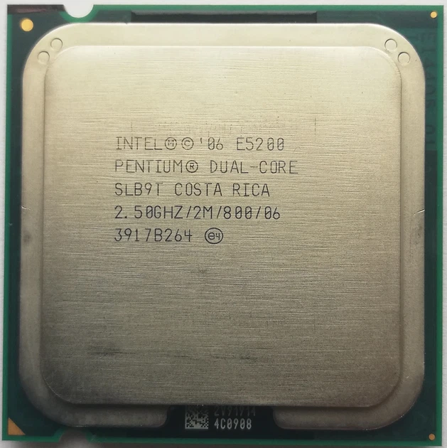 800mhz Fsb Pentium Dual Core E5200 Socket Intel AT80571PG0602M