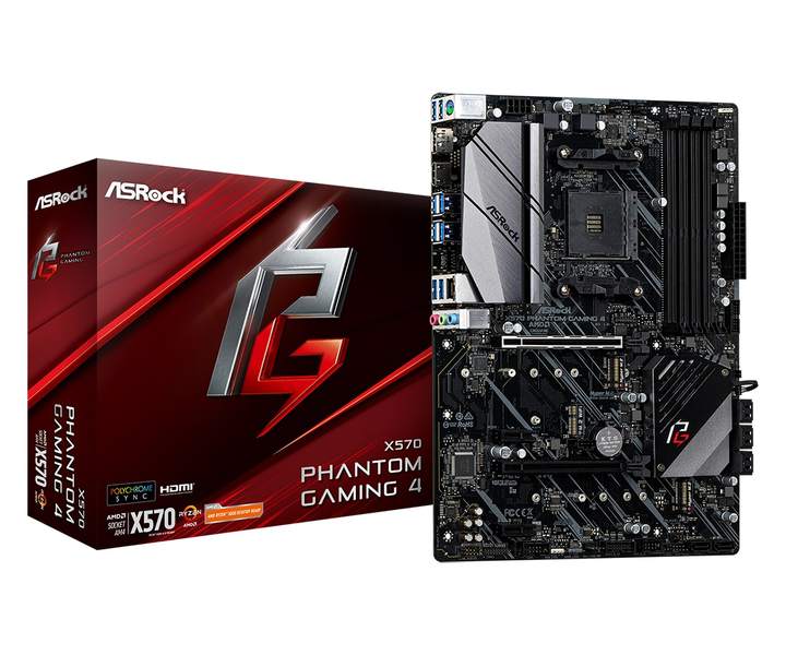 Материнская плата ASRock X570 Phantom Gaming 4 Socket AM4 – фото ...
