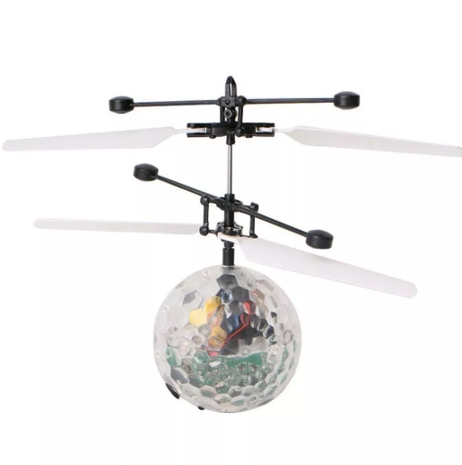 Летающий светящийся сенсорный шар вертолет Sensor Flying Ball SmartUs (АХ-76284) - изображение 5