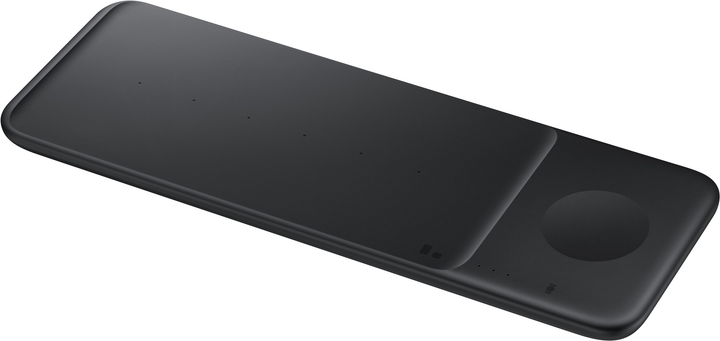 Бездротовий зарядний пристрій Samsung Wireless charger 3 slots - Trio charger Black (EP-P6300TBRGRU) - зображення 11