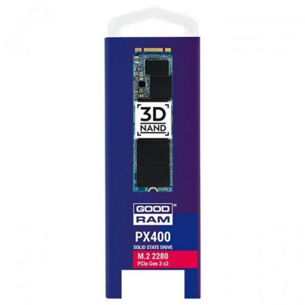 Накопичувач SSD M. 2 2280 256GB GOODRAM (SSDPR-PX400-256-80) - зображення 4
