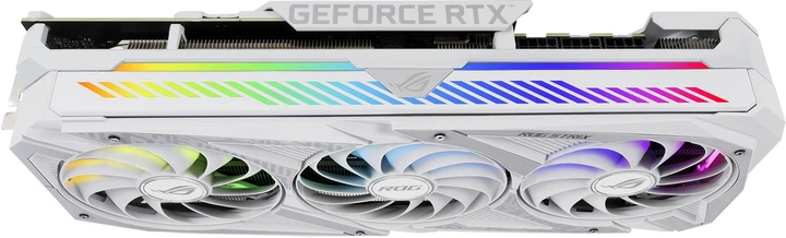 Видеокарта Asus PCI-Ex GeForce RTX 3080 ROG Strix OC White V2 LHR