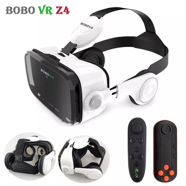 Окуляри віртуальної реальності BoboVR з пультом і навушниками, білі (VR BOX-Z4) - Фото 2 Окуляри віртуальної реальності BoboVR з пультом і навушниками, білі (VR BOX-Z4) - зображення 2