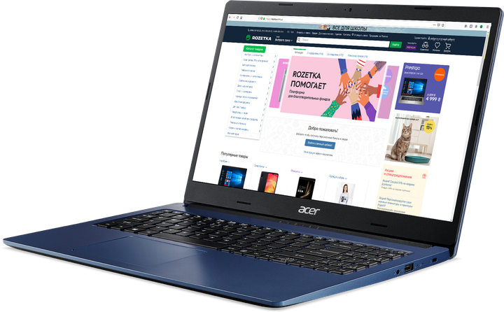 Ноутбук Acer Aspire 3 A315-55G (NX.HG2EU.012) Blue - изображение 2