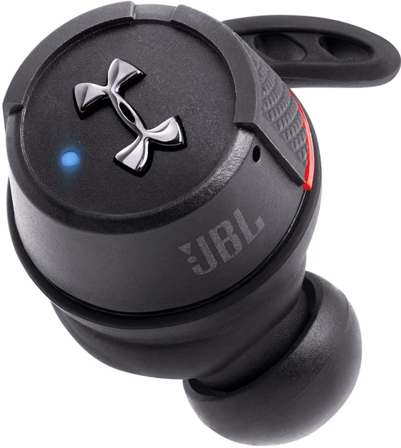 Наушники JBL Under Armour True Wireless Flash Black (UAJBLFLASHBLK