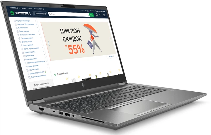 Ноутбук HP ZBook Fury 15 G7 (9VS25AV_V1) Silver – фото, відгуки