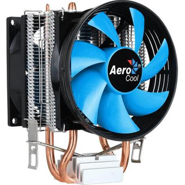 Кулер процессорный Aerocool Verkho 2 Dual, Intel:1156/1155/1151/1150/775, AMD:AM4/AM3+/AM3/AM2+/AM2/FM2/FM1, 135x103x101, 4-pin - изображение 1