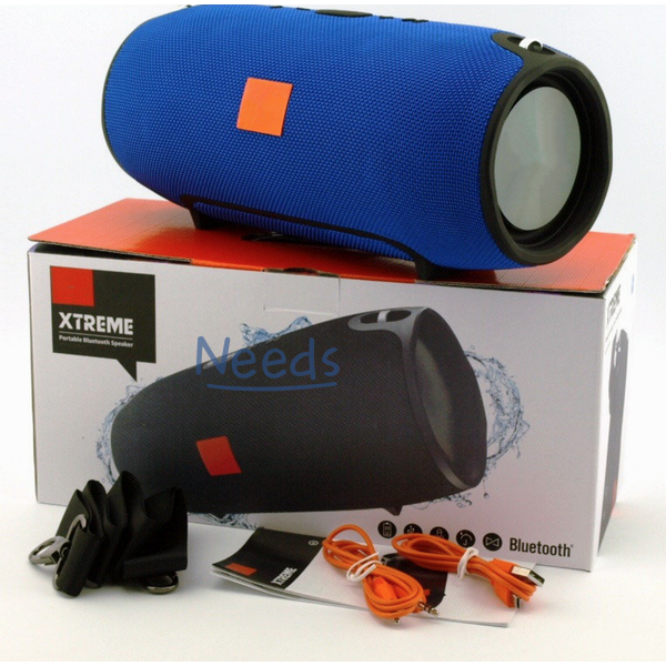 Портативная колонка Portable X-Treme Bluetooth Синяя - изображение 5