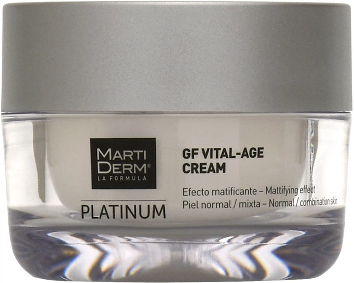 Krem do twarzy MartiDerm Platinum Gf Vital Age do skóry normalnej i mieszanej rewitalizujący 50 ml (8437000435419) - obraz 2