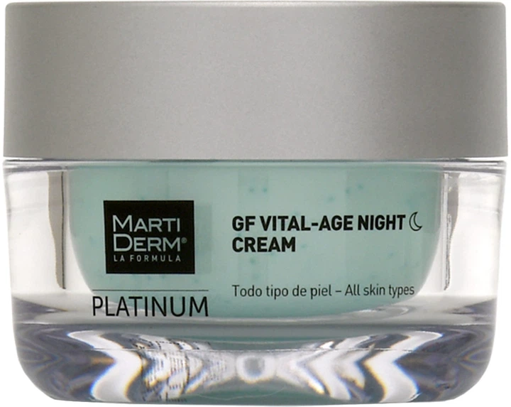 Krem przeciwzmarszczkowy MartiDerm Platinum Gf Vital Age odmładzający 50 ml (8437015942285) - obraz 2