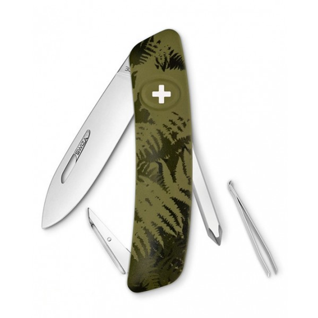 Швейцарский складной нож Swiza C02 Silva,хаки - изображение 1