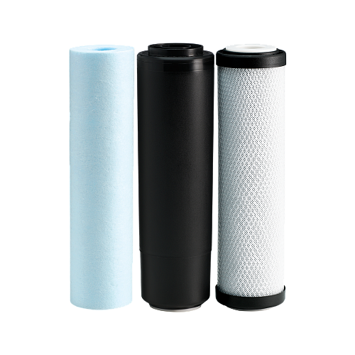 Комплект картриджів ECOSOFT 3шт SlimLine 10" 2,5"х10" (64х254мм) CHV3ECO - зображення 4