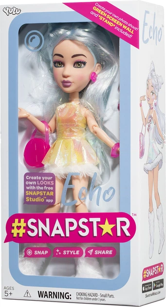 Lalka SnapStar Echo YL30001 (8719324071536) - obraz 2