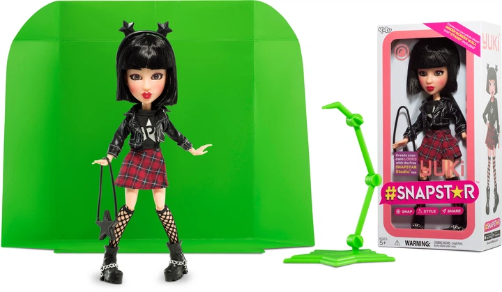 Lalka SnapStar Yuki YL30005 (8719324071574) - obraz 4