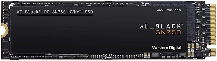 SSD накопитель WD SSD 250GB Black SN750 M.2 (22580) PCI Express 3.0 TLC (WDS250G3X0C) - изображение 2
