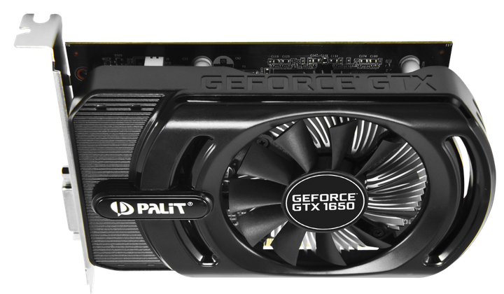 Видеокарта Palit PCI-Ex GeForce GTX 1650 StormX 4GB GDDR5 (128bit