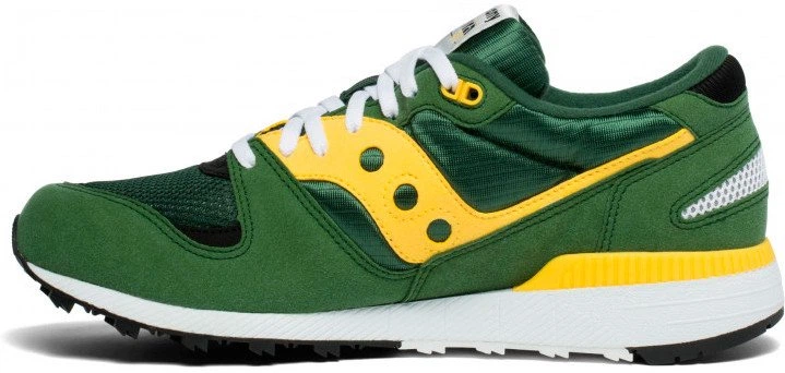 saucony azura green yellow