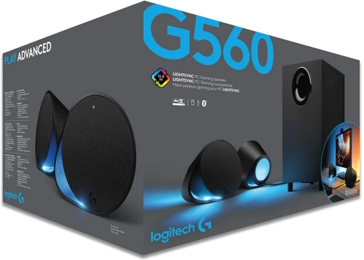 スピーカー・ウーファー LOGICOOL G560 LIGHTSYNC GAMING SPEAKERS Amazon.co.jp: Logicool G G560 LIGHTSYNC RGB Gaming Speakers