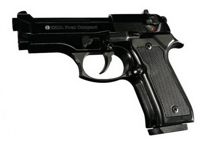 Пистолет стартовый Ekol Firat compact черный - зображення 1