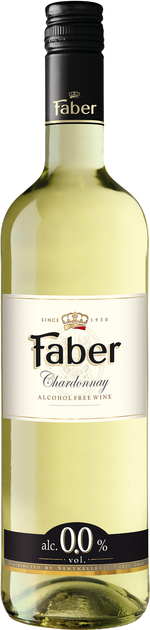 Вино безалкогольне Faber Chardonnay Alcohol Free біле сухе 0.75 л 0% (4001744 063319) - зображення 1