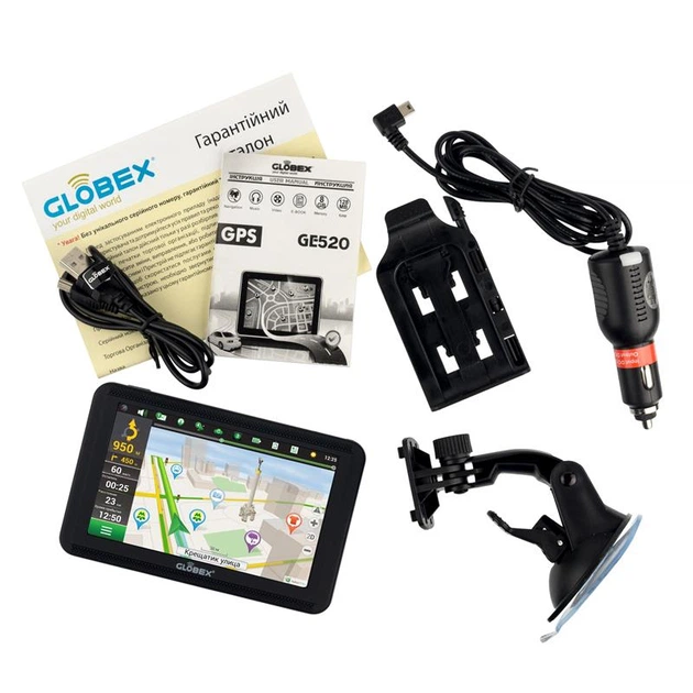Авто GPS-Навигатор Globex GE520 Navitel - изображение 6