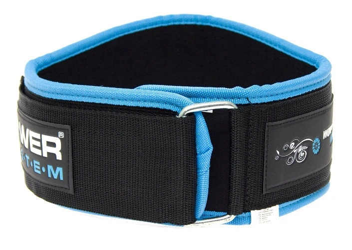Пояс S для важкої атлетики Power System PS-3210 Woman’s Power неопреновий Blue S - изображение 3