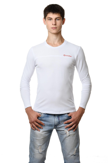 Реглан Мужской AndreStar 7001 Белый 3XL (7001) – Брендовая одежда | ROZETKA