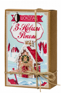 Шоколадний набір З Новим роком на 30 плиток - зображення 2