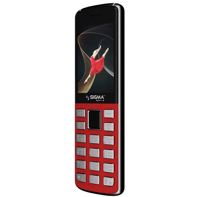 Мобільний телефон Sigma X-style 24 Onyx Red (4827798324622) - Фото 3 Мобільний телефон Sigma X-style 24 Onyx Red (4827798324622) - зображення 3