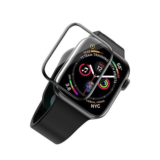Захисне гнучке скло Ceramics для Apple Watch Series 4/5/6/SE (44 mm) - Фото 1 Захисне гнучке скло Ceramics для Apple Watch Series 4/5/6/SE (44 mm) - зображення 1