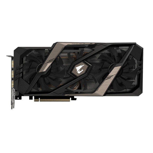 Видеокарта GF RTX 2080 Ti 11GB GDDR6 Aorus Gigabyte (GV-N208TAORUS-11GC) - изображение 8