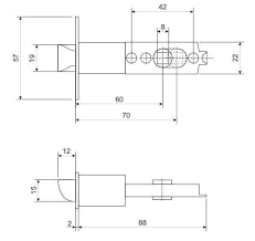 Ручка клямка Apecs 891-03-CR-хром - зображення 3