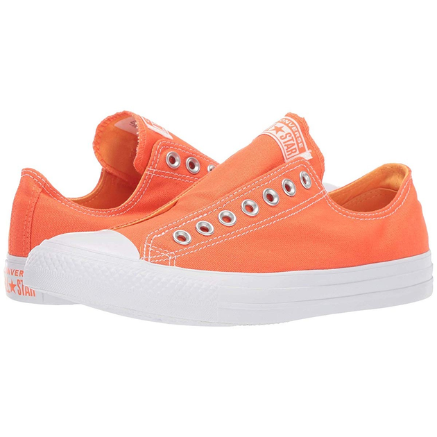 Converse slip deals on orange