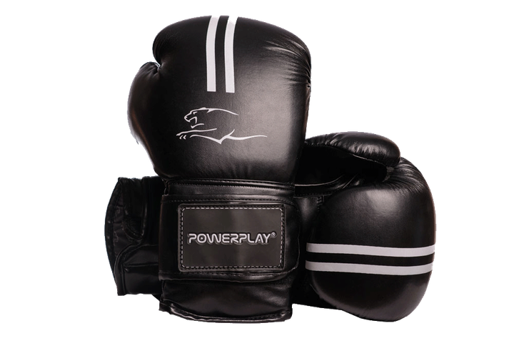 Боксерські рукавиці PowerPlay 3016 Чорно-Білі 10 унцій - Фото 1 Боксерські рукавиці PowerPlay 3016 Чорно-Білі 10 унцій - зображення 1