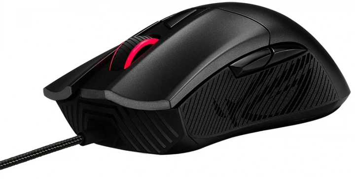 Mysz komputerowa Asus ROG Gladius II Core USB Czarna (90MP01D0-B0UA00) - obraz 3