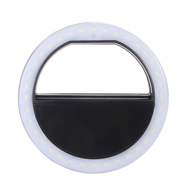 Світлодіодне селфи кільце з USB-зарядкою Selfie Ring Light - Фото 2 Світлодіодне селфи кільце з USB-зарядкою Selfie Ring Light - зображення 2