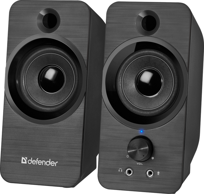 Акустична система Defender SPK-190 2.0 USB Black (65190) - зображення 1