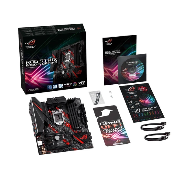 Материнська плата ASUS ROG STRIX B360-G GAMING – фото, відгуки