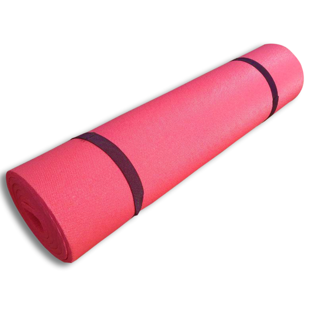 Килимок для фітнесу і йоги BeatsFit Home Червоний 8мм (BFK-033) - зображення 1